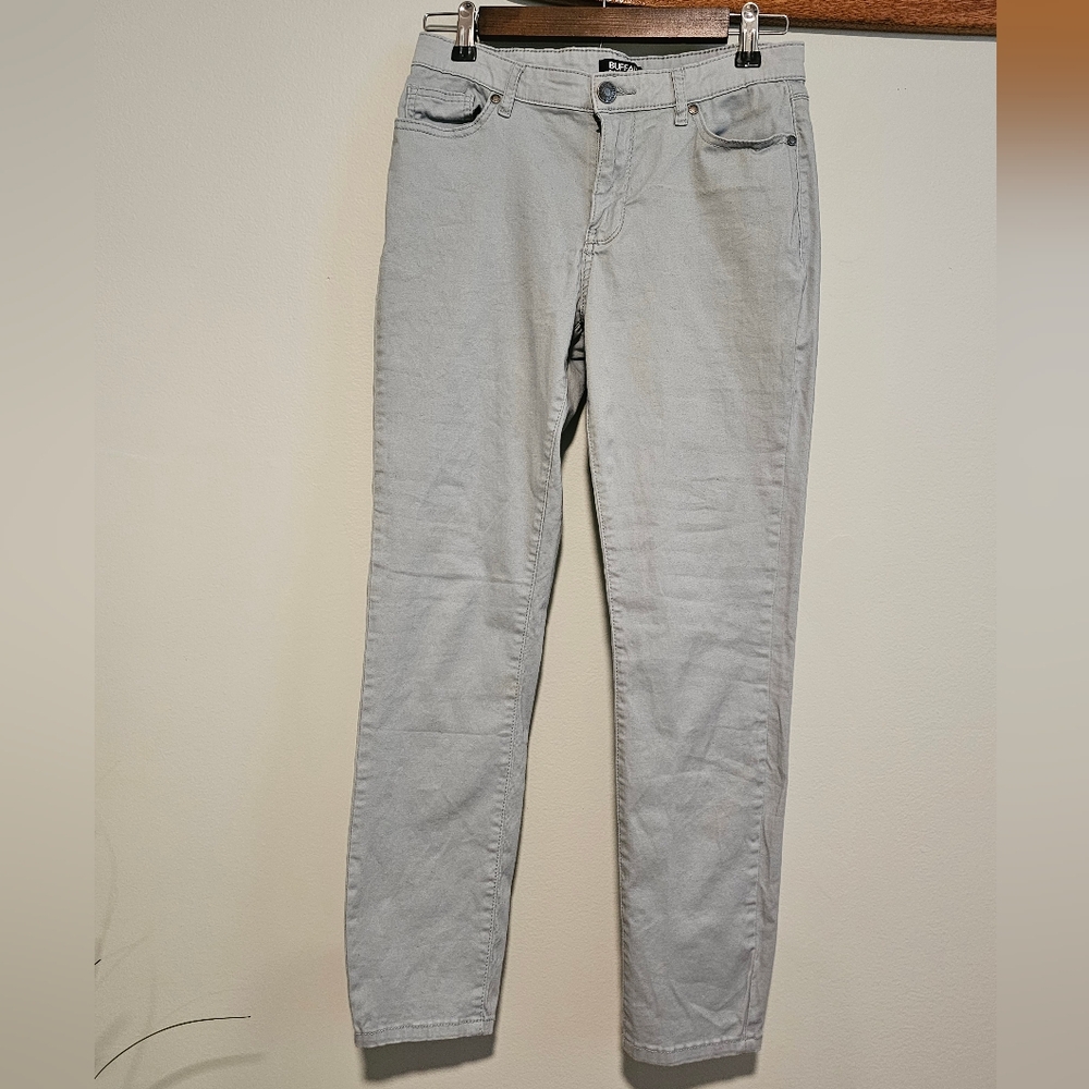 Women's Light Blue/Powder Blue Skinny Ankle Grazer Buffalo David Bitton 4/27